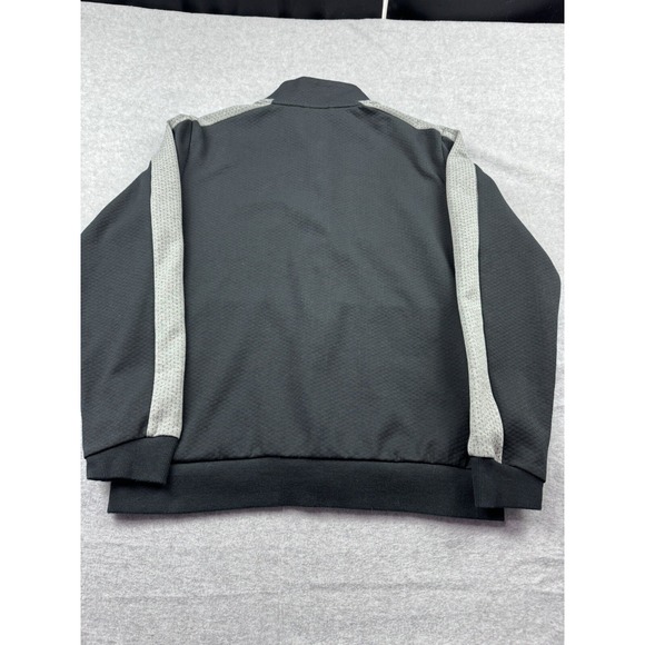 Puma Jacket Mens Medium Black Lightweight Outdoors Track Full Zip Sport Warm Up - Picture 9 of 9